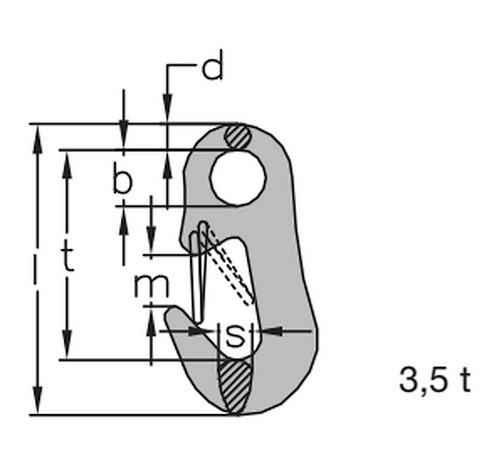 Vlečný hák pozinkovaný Nosnost - 2000kg, galerie