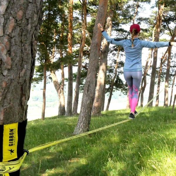 Slackline GIBBON Classic line 15m, galerie